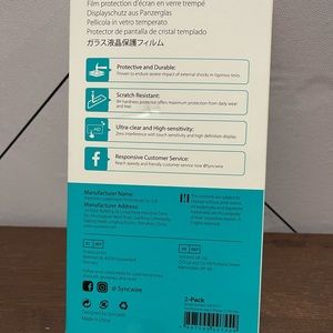 iPhone XS Max Case and Tempered Screen Protector